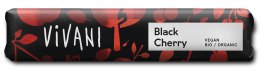BATON GORZKA CZEKOLADA Z CRUNCHY WIŚNIOWYM BIO 35 g - VIVANI VIVANI (czekolady, batony, kakao instant)