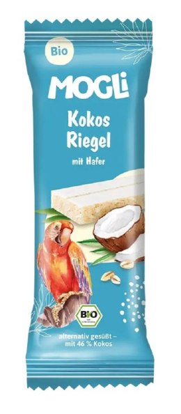 BATON KOKOSOWY BIO 25 g - MOGLI MOGLI (musy owocowe, przekąski)
