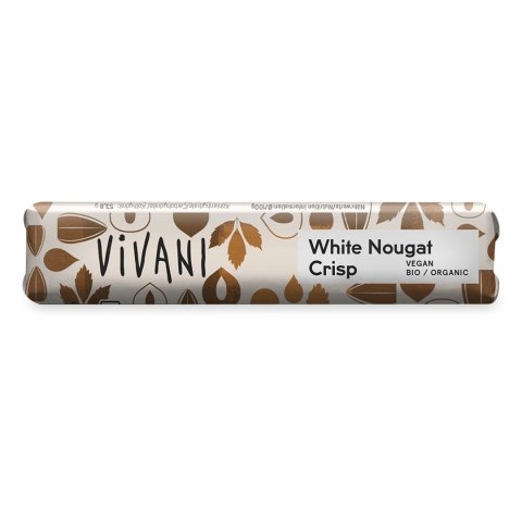 BATON NUGATOWY Z KROKANTEM Z ORZECHÓW LASKOWYCH BIO 35 g - VIVANI VIVANI (czekolady, batony, kakao instant) BATON NUGATOWY Z KROKANTEM Z ORZECHÓW LASKOWYCH BIO 35 g - VIVANI VIVANI (czekolady, batony, kakao instant)