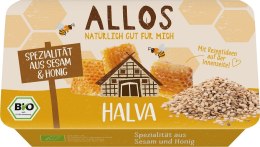 CHAŁWA MIODOWA BIO 75 g - ALLOS ALLOS (musy, musli, chałwa, syrop z agawy)