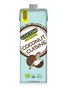 COCONUT MILK - NAPÓJ KOKOSOWY (17 % TŁUSZCZU) BIO 1 L - COCOMI COCOMI (wody kokosowe, oleje kokosowe, śmietanki)