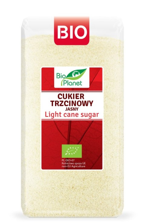 CUKIER TRZCINOWY JASNY BIO 500 g - BIO PLANET BIO PLANET - seria CZERWONA (cukry, syropy) CUKIER TRZCINOWY JASNY BIO 500 g - BIO PLANET BIO PLANET - seria CZERWONA (cukry, syropy)