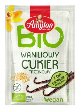 CUKIER Z WANILIĄ BOURBON BEZGLUTENOWY BIO 20 g - AMYLON AMYLON (budynie, galaretki,kisiele,cukry, skrobie