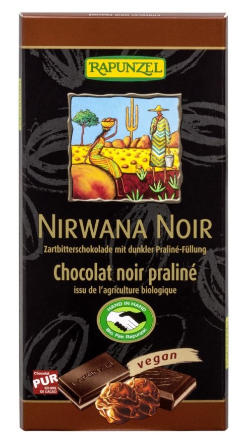 CZEKOLADA GORZKA Z NADZIENIEM TRUFLOWYM NIRWANA BIO 100 g - RAPUNZEL RAPUNZEL (kremy orzechowe, ketchupy, czekolady) CZEKOLADA GORZKA Z NADZIENIEM TRUFLOWYM NIRWANA BIO 100 g - RAPUNZEL RAPUNZEL (kremy orzechowe, ketchupy, czekolady)