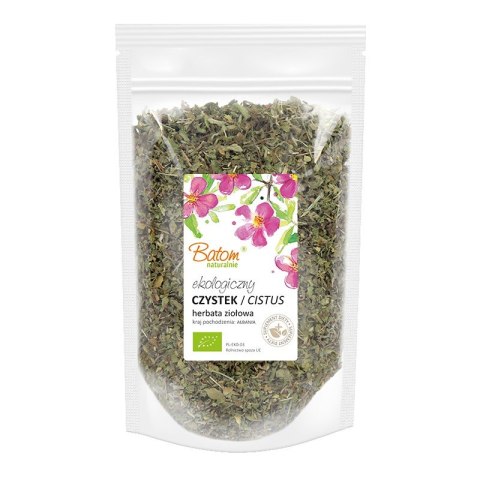 CZYSTEK (HERBATKA ZIOŁOWA) BIO 150 g - BATOM BATOM (oleje, soki, sole kąpielowe) CZYSTEK (HERBATKA ZIOŁOWA) BIO 150 g - BATOM BATOM (oleje, soki, sole kąpielowe)