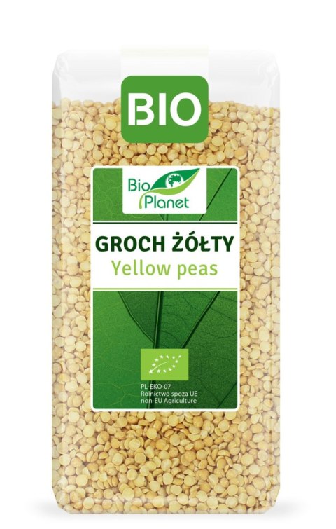 GROCH ŻÓŁTY BIO 400 g - BIO PLANET BIO PLANET - seria ZIELONA (strączkowe) GROCH ŻÓŁTY BIO 400 g - BIO PLANET BIO PLANET - seria ZIELONA (strączkowe)