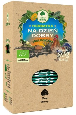 HERBATKA NA DZIEŃ DOBRY BIO (25 x 1,5 g) 37,5 g - DARY NATURY DARY NATURY - herbatki