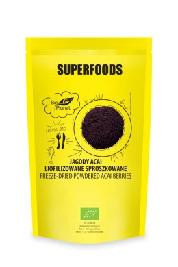 JAGODY ACAI LIOFILIZOWANE SPROSZKOWANE BIO 100 g - BIO PLANET BIO PLANET - seria SUPERFOODS