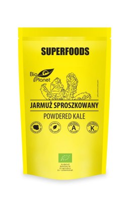 JARMUŻ SPROSZKOWANY BIO 125 g - BIO PLANET BIO PLANET - seria SUPERFOODS