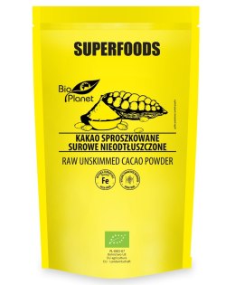 KAKAO SPROSZKOWANE SUROWE NIEODTŁUSZCZONE BIO 150 g - BIO PLANET BIO PLANET - seria SUPERFOODS