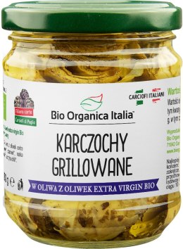 KARCZOCHY GRILLOWANE Z OLIWĄ Z OLIWEK EXTRA VIRGIN BIO 190 g (SŁOIK) - BIO ORGANICA ITALIA BIO ORGANICA ITALIA (przetwory warzywne)