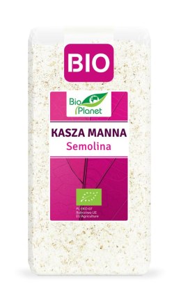 KASZA MANNA BIO 500 g - BIO PLANET BIO PLANET - seria RÓŻOWA (płatki, otręby, musli)