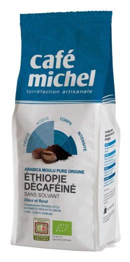 KAWA MIELONA BEZKOFEINOWA ARABICA 100 % ETIOPIA FAIR TRADE BIO 250 g - TERRA ETICA TERRA ETICA (kawy, czekolady do picia, kakao)