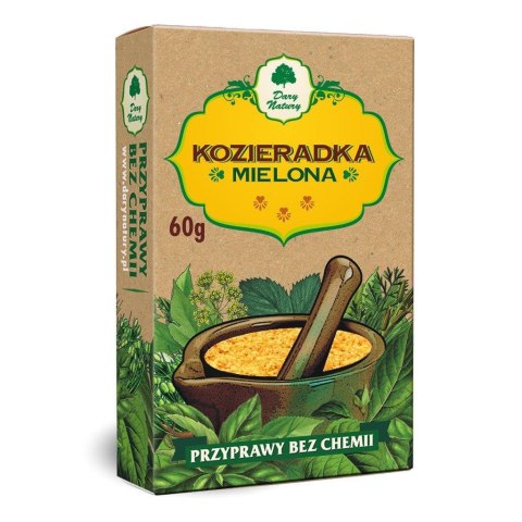 KOZIERADKA MIELONA 60 g - DARY NATURY DARY NATURY - przyprawy i zioła KOZIERADKA MIELONA 60 g - DARY NATURY DARY NATURY - przyprawy i zioła