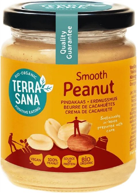 KREM Z PRAŻONYCH ORZESZKÓW ZIEMNYCH BIO 250 g - TERRASANA TERRASANA (kremy, makarony, sosy sojowe, inne) KREM Z PRAŻONYCH ORZESZKÓW ZIEMNYCH BIO 250 g - TERRASANA TERRASANA (kremy, makarony, sosy sojowe, inne)