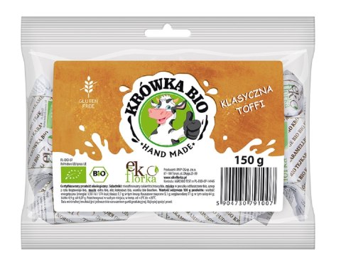 KRÓWKI KLASYCZNE BEZGLUTENOWE BIO 150 g - EKOFLORKA EKOFLORKA (krówki, pierniki) KRÓWKI KLASYCZNE BEZGLUTENOWE BIO 150 g - EKOFLORKA EKOFLORKA (krówki, pierniki)