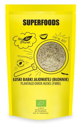 ŁUSKI BABKI JAJOWATEJ (BŁONNIK) BIO 100 g - BIO PLANET BIO PLANET - seria SUPERFOODS