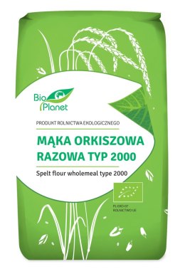 MĄKA ORKISZOWA RAZOWA TYP 2000 BIO 500 g - BIO PLANET BIO PLANET - seria MĄKI I SKROBIE