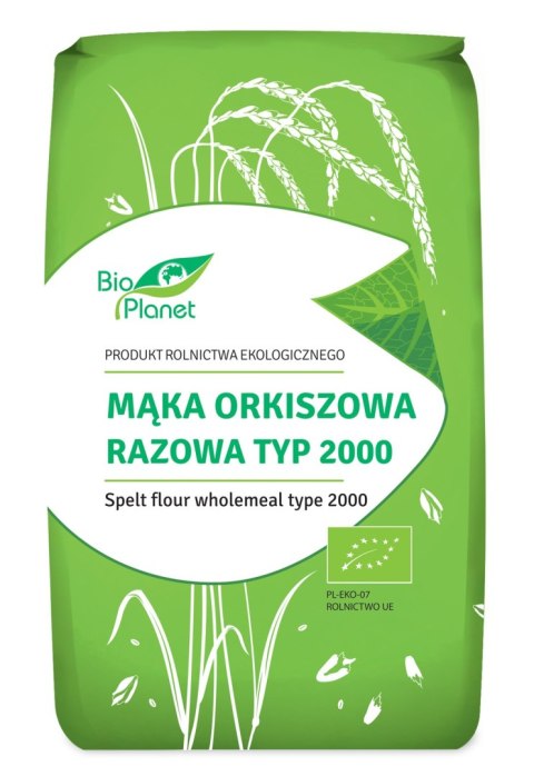 MĄKA ORKISZOWA RAZOWA TYP 2000 BIO 500 g - BIO PLANET BIO PLANET - seria MĄKI I SKROBIE MĄKA ORKISZOWA RAZOWA TYP 2000 BIO 500 g - BIO PLANET BIO PLANET - seria MĄKI I SKROBIE