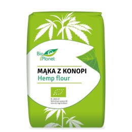 MĄKA Z KONOPI BIO 400 g - BIO PLANET BIO PLANET - seria MĄKI I SKROBIE