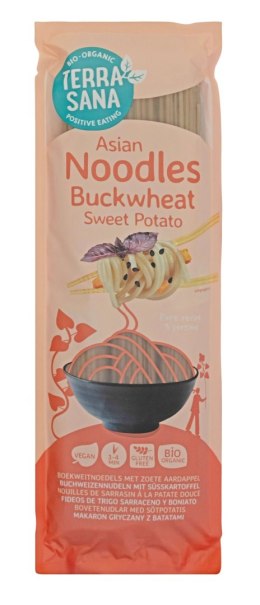 MAKARON (GRYCZANY Z BATATAMI) NOODLE SPAGHETTI BEZGLUTENOWY BIO 250 g - TERRASANA TERRASANA (kremy, makarony, sosy sojowe, inne)