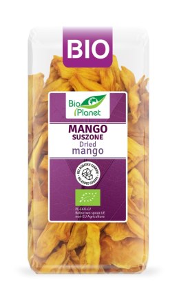 MANGO SUSZONE BIO 100 g - BIO PLANET BIO PLANET - seria FIOLETOWA (owoce suszone)