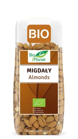 MIGDAŁY BIO 100 g - BIO PLANET BIO PLANET - seria BRĄZOWA (orzechy i pestki)