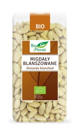 MIGDAŁY BLANSZOWANE BIO 350 g - BIO PLANET BIO PLANET - seria BRĄZOWA (orzechy i pestki)