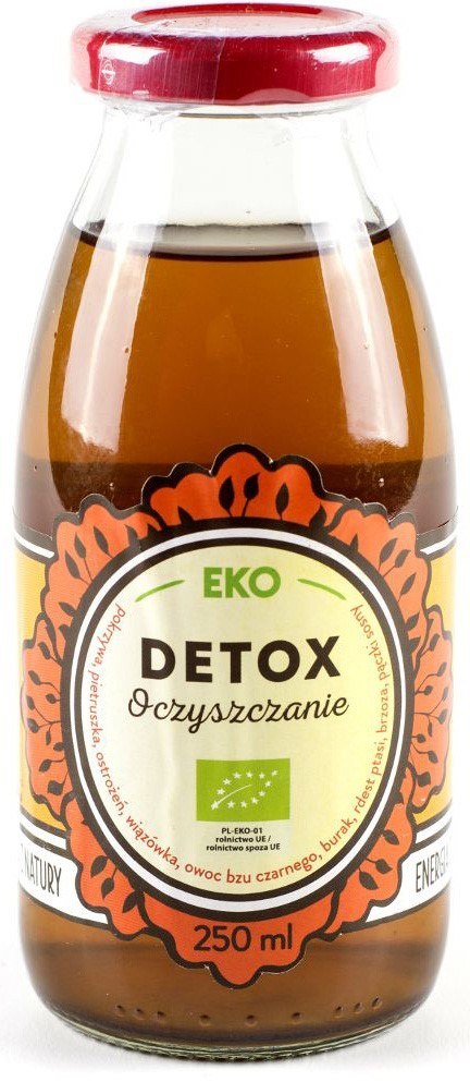 NAPÓJ DETOX BIO 250 ml - DARY NATURY DARY NATURY - inne NAPÓJ DETOX BIO 250 ml - DARY NATURY DARY NATURY - inne