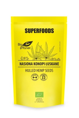 NASIONA KONOPI ŁUSKANE BIO 200 g - BIO PLANET BIO PLANET - seria SUPERFOODS
