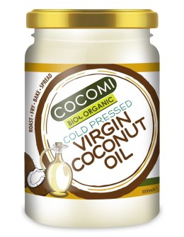 OLEJ KOKOSOWY VIRGIN BIO 1 L - COCOMI COCOMI (wody kokosowe, oleje kokosowe, śmietanki)
