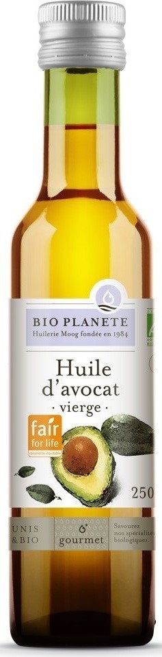 OLEJ Z MIĄŻSZU AWOKADO TŁOCZONY NA ZIMNO FAIR FOR LIFE BIO 250 ml - BIO PLANETE BIO PLANETE (oleje i oliwy)