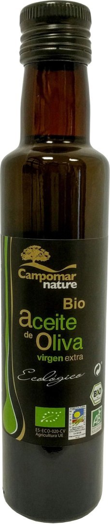 OLIWA Z OLIWEK EXTRA VIRGIN BIO 250 ml - CAMPOMAR NATURE CAMPOMAR NATURE (oliwki, oliwa, miód)