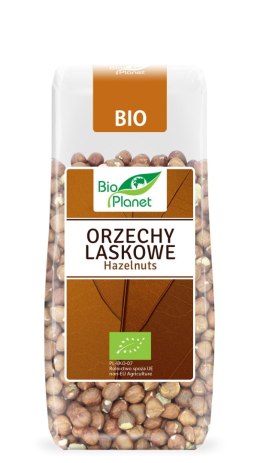 ORZECHY LASKOWE BIO 100 g - BIO PLANET BIO PLANET - seria BRĄZOWA (orzechy i pestki)