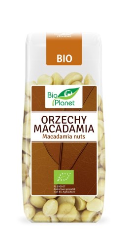 ORZECHY MACADAMIA BIO 75 g - BIO PLANET BIO PLANET - seria BRĄZOWA (orzechy i pestki)