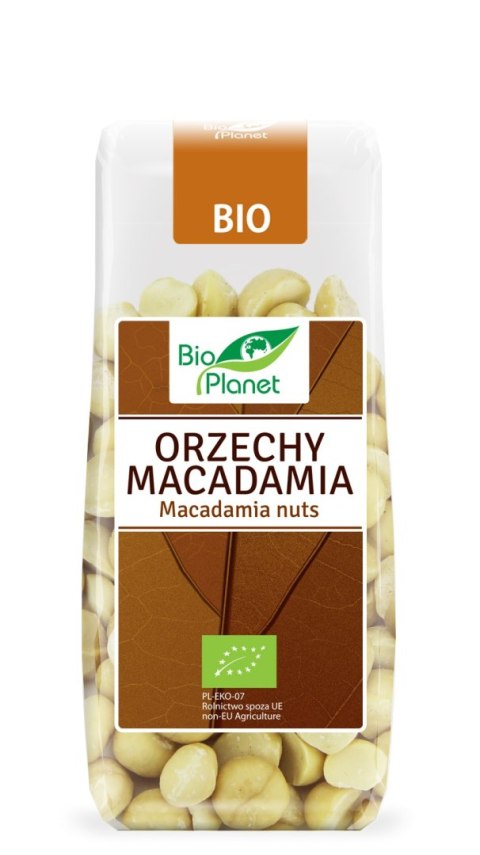ORZECHY MACADAMIA BIO 75 g - BIO PLANET BIO PLANET - seria BRĄZOWA (orzechy i pestki) ORZECHY MACADAMIA BIO 75 g - BIO PLANET BIO PLANET - seria BRĄZOWA (orzechy i pestki)