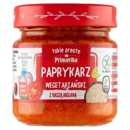 PAPRYKARZ WEGAŃSKI Z KASZĄ JAGLANĄ BEZGLUTENOWY 160 g - PRIMAVIKA PRIMAVIKA (przetwory i pasty vege)