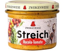 PASTA SŁONECZNIKOWA Z RUKOLĄ I POMIDORAMI BEZGLUTENOWA BIO 180 g - ZWERGENWIESE ZWERGENWIESE (pasty, musy, sosy)