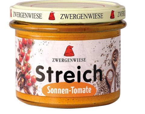 PASTA SŁONECZNIKOWA Z SUSZONYMI POMIDORAMI BEZGLUTENOWA BIO 180 g - ZWERGENWIESE ZWERGENWIESE (pasty, musy, sosy) PASTA SŁONECZNIKOWA Z SUSZONYMI POMIDORAMI BEZGLUTENOWA BIO 180 g - ZWERGENWIESE ZWERGENWIESE (pasty, musy, sosy)