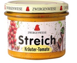 PASTA SŁONECZNIKOWA Z ZIOŁAMI I POMIDORAMI BEZGLUTENOWA BIO 180 g - ZWERGENWIESE ZWERGENWIESE (pasty, musy, sosy)