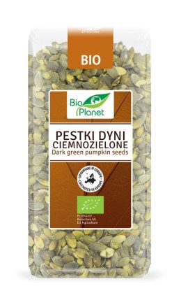 PESTKI DYNI CIEMNOZIELONE (UPRAWIANE W EUROPIE) BIO 350 g - BIO PLANET BIO PLANET - seria BRĄZOWA (orzechy i pestki)