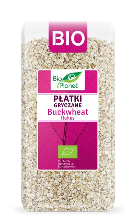 PŁATKI GRYCZANE BIO 300 g - BIO PLANET BIO PLANET - seria RÓŻOWA (płatki, otręby, musli) PŁATKI GRYCZANE BIO 300 g - BIO PLANET BIO PLANET - seria RÓŻOWA (płatki, otręby, musli)