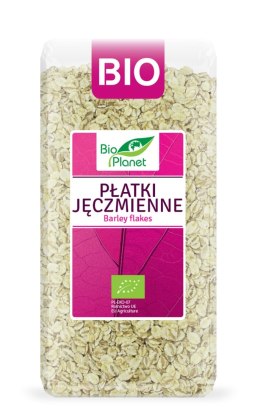 PŁATKI JĘCZMIENNE BIO 300 g - BIO PLANET BIO PLANET - seria RÓŻOWA (płatki, otręby, musli)