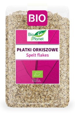 PŁATKI ORKISZOWE BIO 1 kg - BIO PLANET BIO PLANET - seria RÓŻOWA (płatki, otręby, musli)