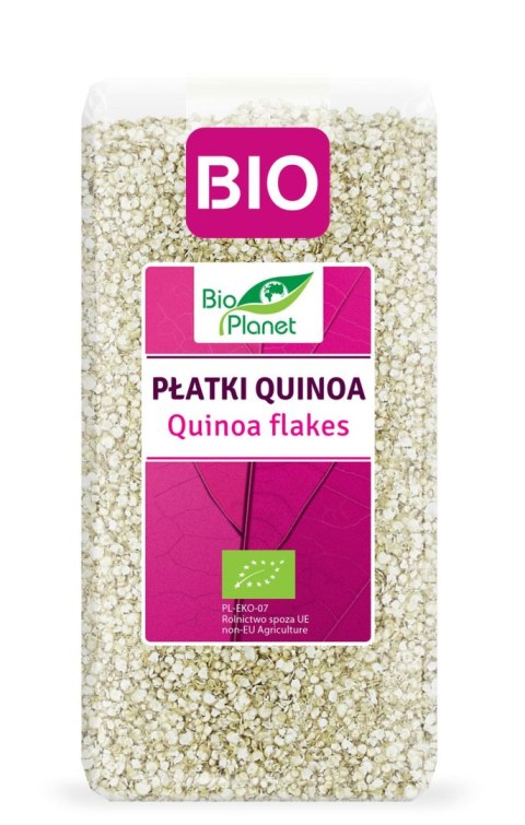 PŁATKI QUINOA BIO 300 g - BIO PLANET BIO PLANET - seria RÓŻOWA (płatki, otręby, musli) PŁATKI QUINOA BIO 300 g - BIO PLANET BIO PLANET - seria RÓŻOWA (płatki, otręby, musli)