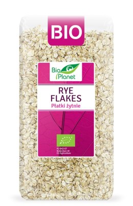 PŁATKI ŻYTNIE BIO 300 g - BIO PLANET BIO PLANET - seria RÓŻOWA (płatki, otręby, musli)