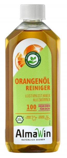 PŁYN CZYSZCZĄCY DO TRUDNYCH ZABRUDZEŃ Z OLEJKIEM POMARAŃCZOWYM (KONCENTRAT) ECO 500 ml - ALMAWIN ALMAWIN (środki czystości)
