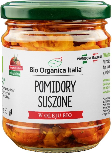 POMIDORY SUSZONE W OLEJU BIO 190 g (SŁOIK) - BIO ORGANICA ITALIA BIO ORGANICA ITALIA (przetwory warzywne) POMIDORY SUSZONE W OLEJU BIO 190 g (SŁOIK) - BIO ORGANICA ITALIA BIO ORGANICA ITALIA (przetwory warzywne)