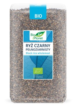 RYŻ CZARNY PEŁNOZIARNISTY BIO 1 kg - BIO PLANET BIO PLANET - seria NIEBIESKA (ryże, kasze, ziarna)