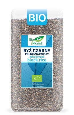 RYŻ CZARNY PEŁNOZIARNISTY BIO 400 g - BIO PLANET BIO PLANET - seria NIEBIESKA (ryże, kasze, ziarna)